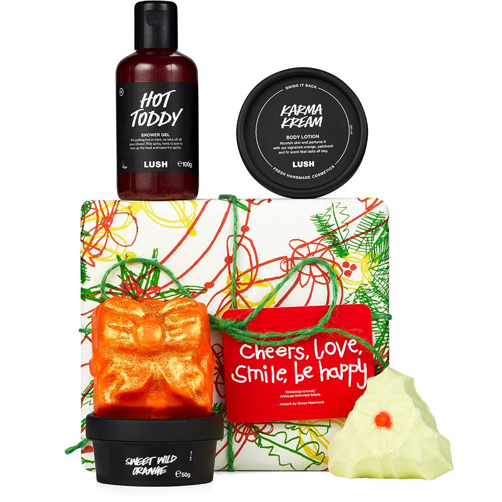 チアーズ・ラブ・ スマイル・ビーハッピー ギフト | LUSH