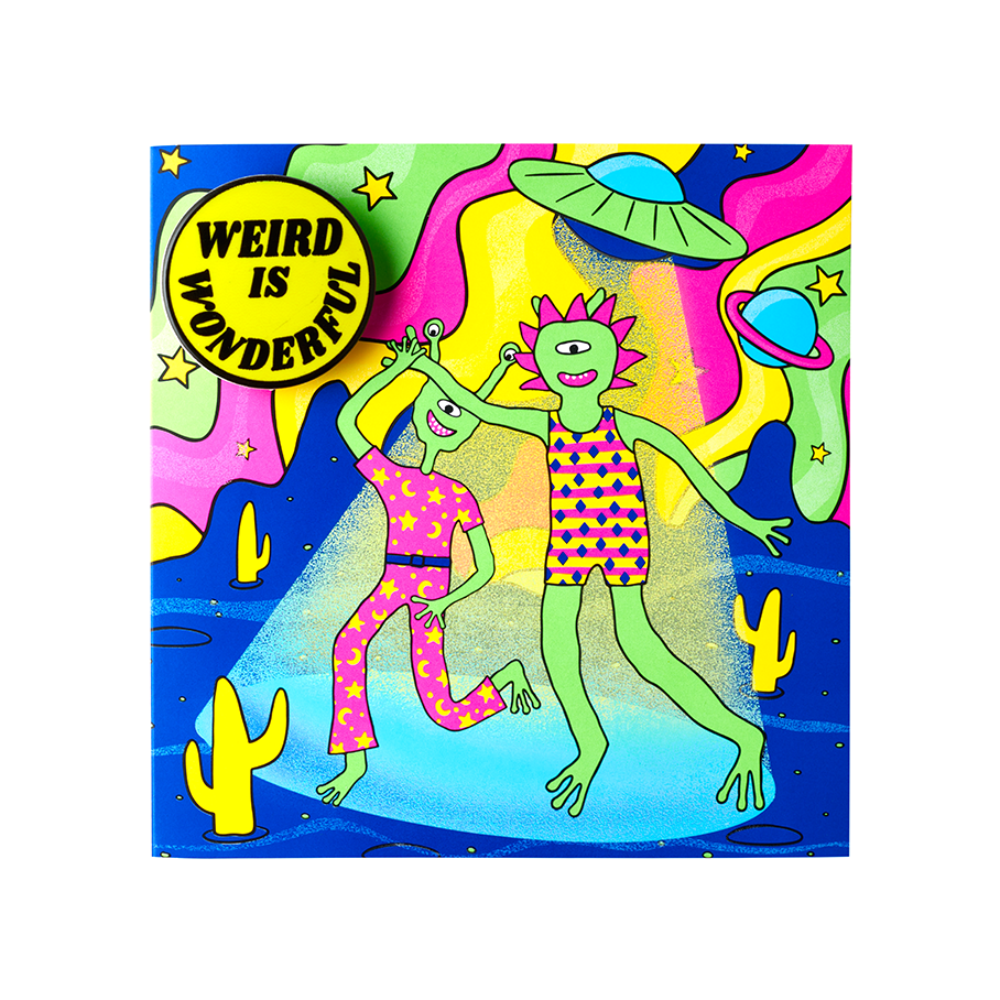 ウィアード イズ ワンダフル グリーティングカード | LUSH