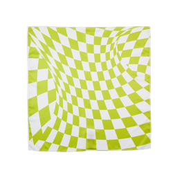 An image of LUSH | Warped Check | Knot Wrap furoshiki geschenke verpacken | haartuch | gesch...