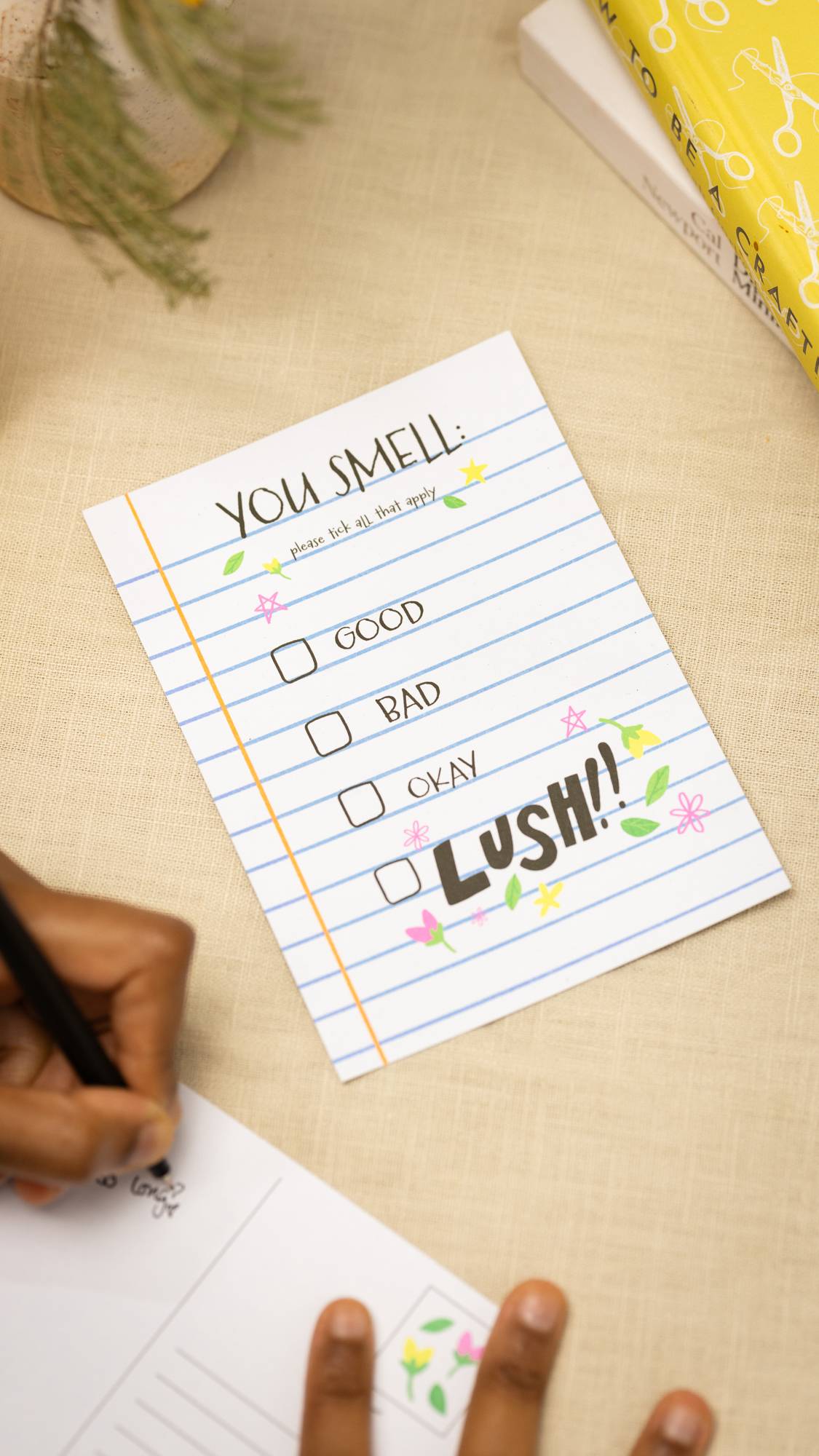 You Smell, Good, Bad, Okay or Lush!! | Carte postale