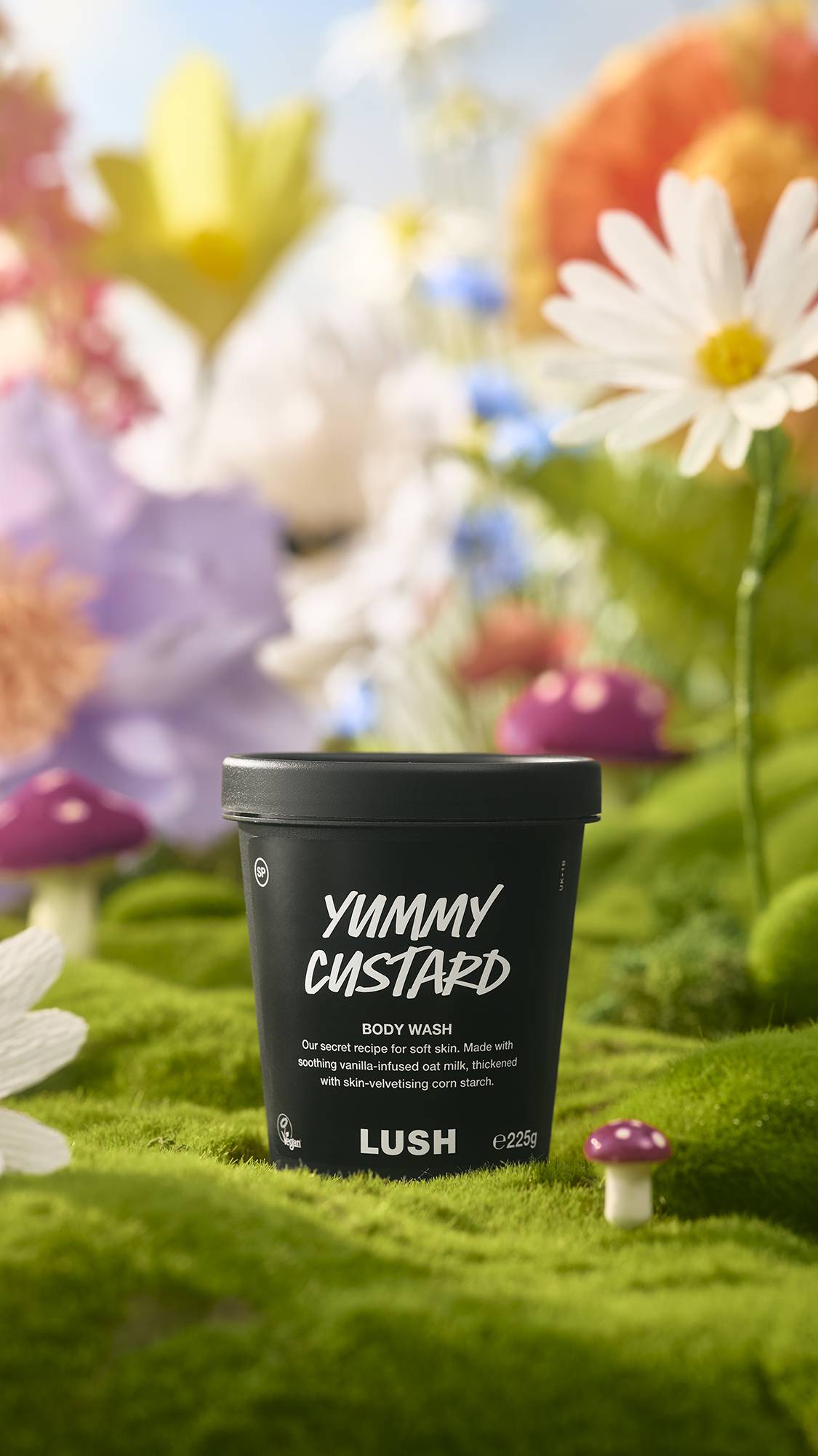An image of LUSH | Yummy Custard | Body Wash