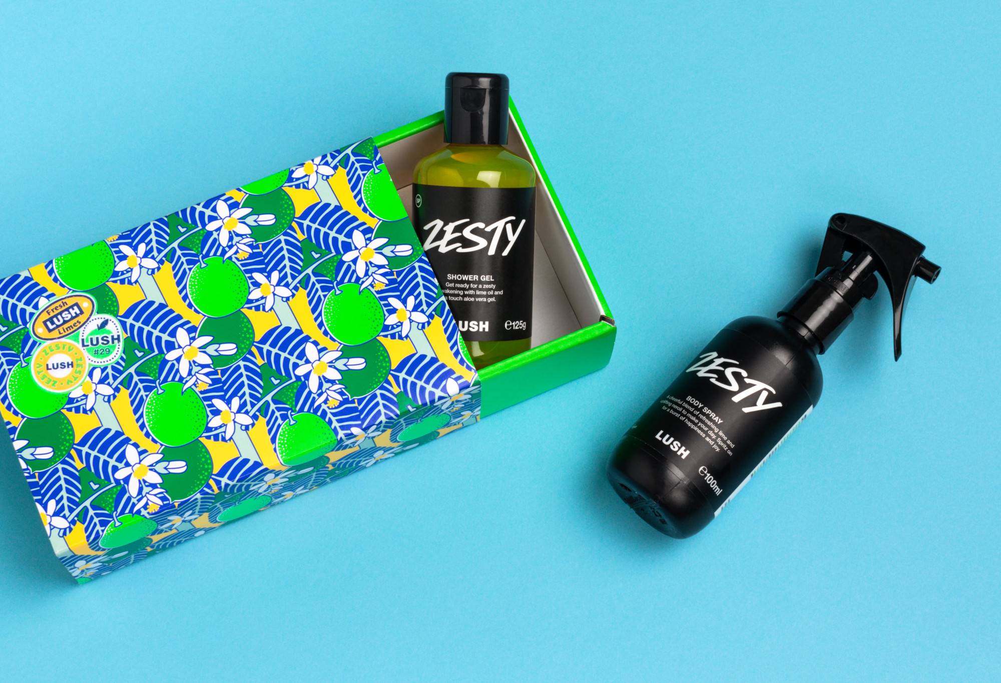 LUSH ボディスプレー 2本セット LUSH ゼスティ ボディスプレー フレグランス 香水 ヴィーガン